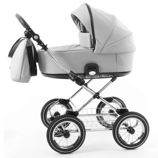 Babystyle Prestige Vogue Classic 2 in 1 Pram Flint